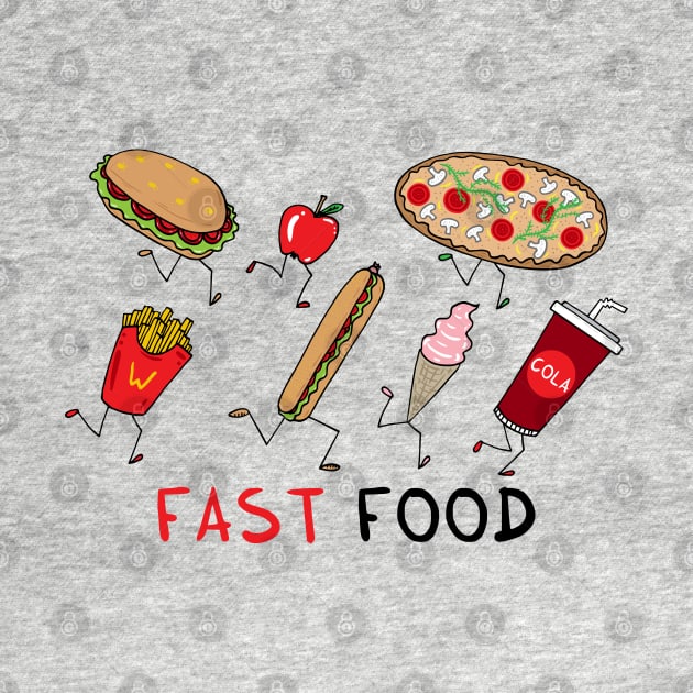 fast food by adrianserghie